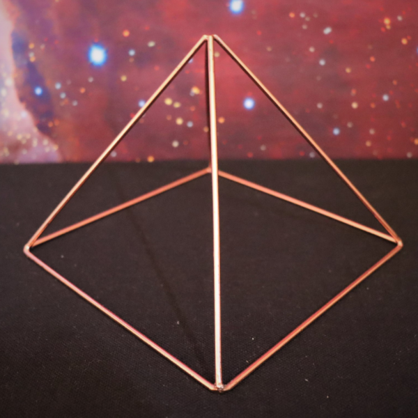 Copper Charging Pyramid Energetic Amplifier front view main