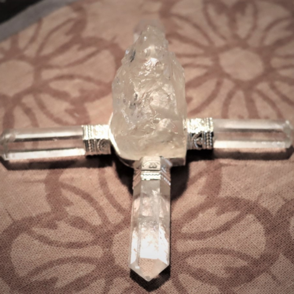 raw quartz crystal energy generator angle