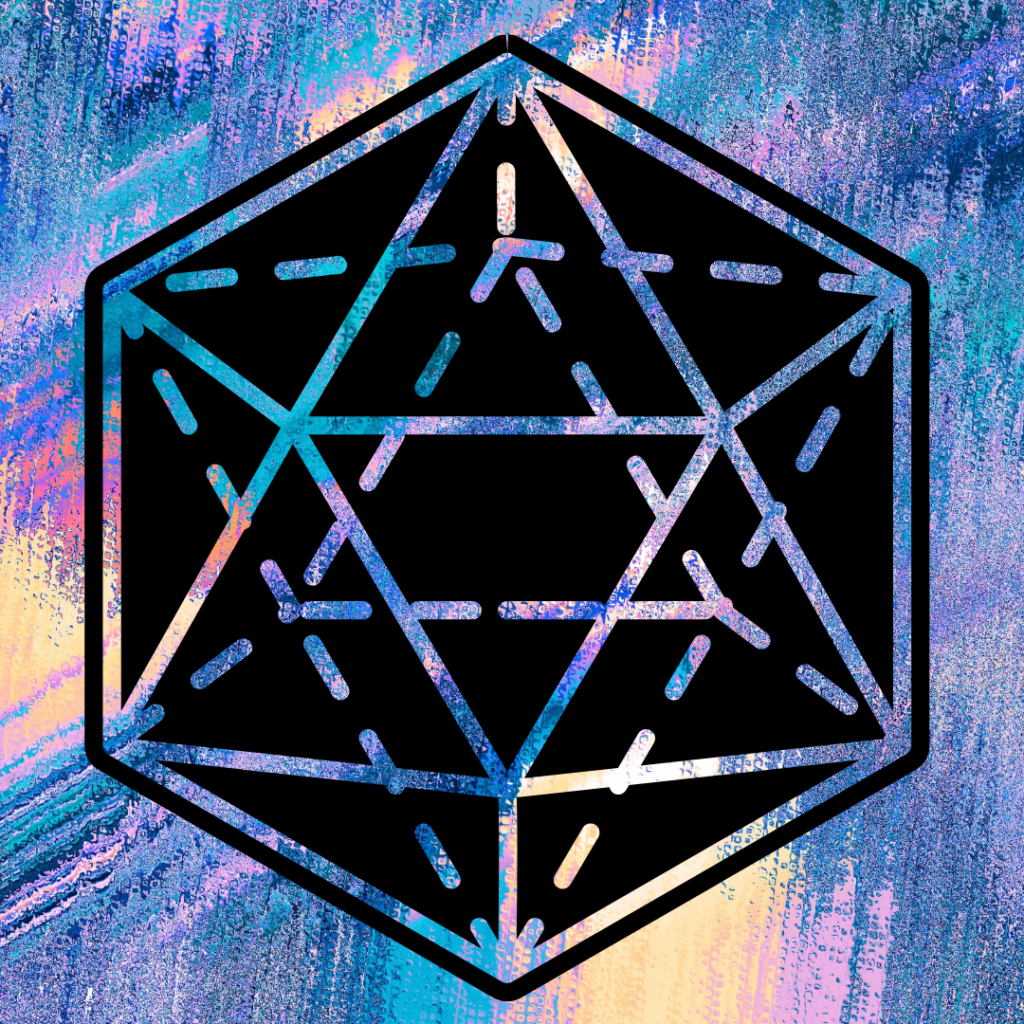 tetrahedron symbol design